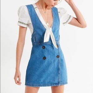 Urban Outfitters Denim Overall Dress